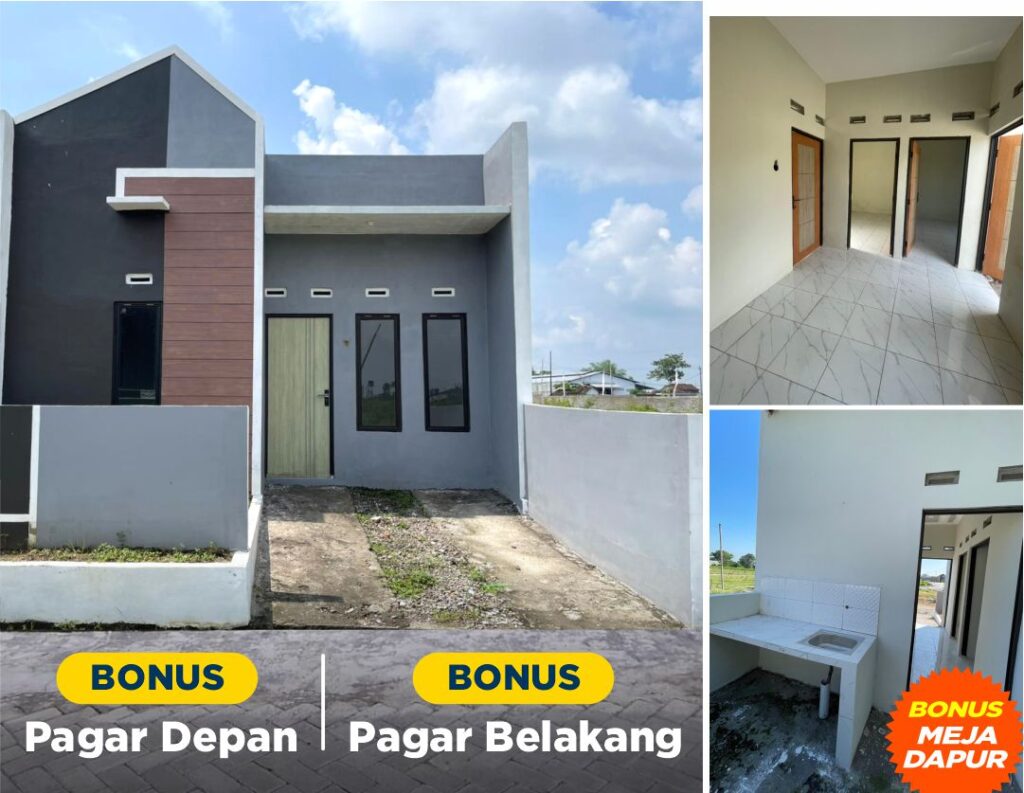 RUMAH SUBSIDI DEKAT ALUN-ALUN KARANGANYAR 15 MENIT KE SOLO