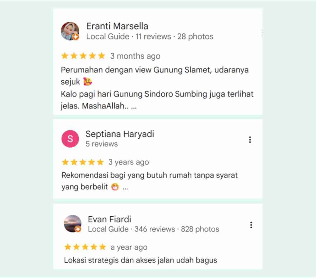 rumah komersil murah dekat UNSOED purwokerto review