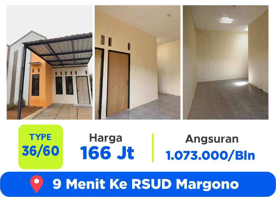 rumah subsidi murah purwokerto banyumas kalikidang dekat RSUD Margono